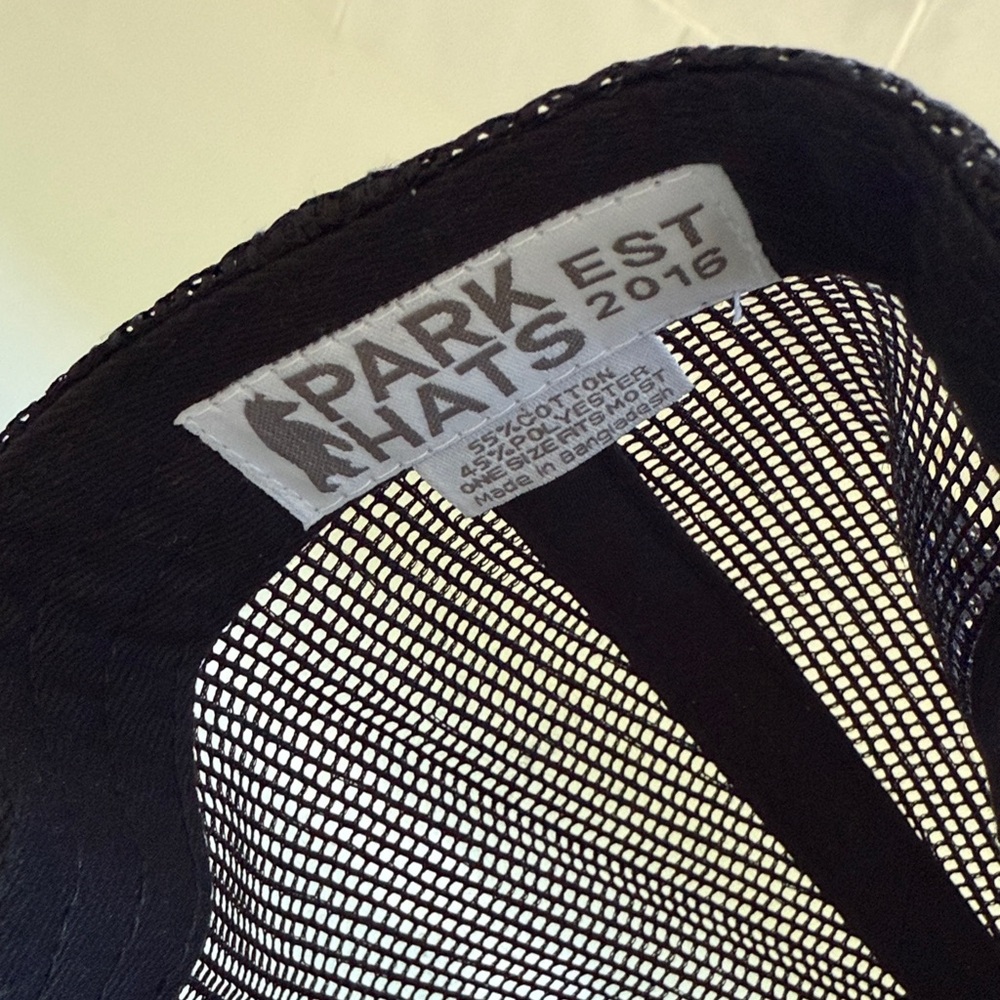Acadia Gray and Black Cap with Patch - Picture 5 of 6
